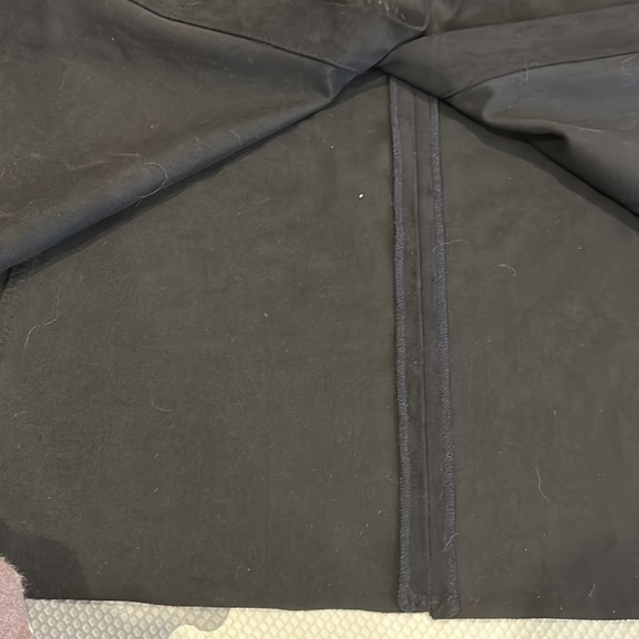 Aritzia Wilfred Black Vegan Suede Gaudin Midi Skirt 00 - Picture 7 of 9